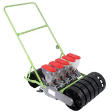 Hand push vegetable planter
