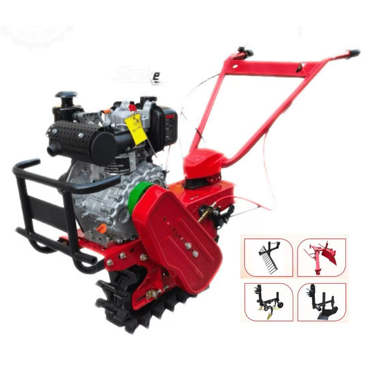 CHAIN WALKING TILLER